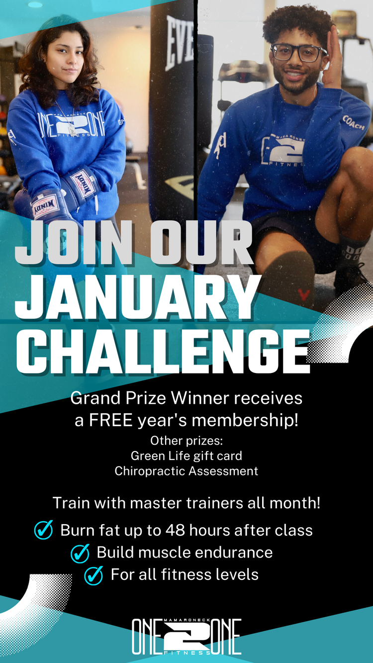 One2One Fitness semi-annual fitness challenge program